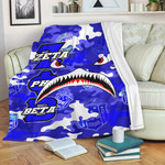 Africazone Premium Blanket - Zeta Phi Beta Full Camo Shark Premium Blanket | Africazone
