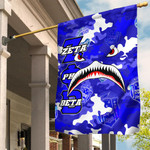Africazone Flag - Zeta Phi Beta Full Camo Shark Flag | Africazone
