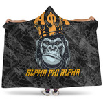 Africazone Hooded Blanket - Alpha Phi Alpha Ape Hooded Blanket | Africazone
