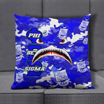 Africazone Pillow Covers - Phi Beta Sigma Full Camo Shark Pillow Covers | Africazone
