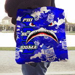 Africazone Tote Bag - Phi Beta Sigma Full Camo Shark Tote Bag | Africazone
