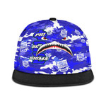 Africazone Snapback Hat - Phi Beta Sigma Full Camo Shark Snapback Hat | Africazone
