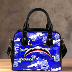 Africazone Shoulder Handbag - Phi Beta Sigma Full Camo Shark Shoulder Handbag | Africazone
