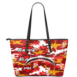 Africazone Leather Tote - Kappa Alpha Psi Full Camo Shark Leather Tote | Africazone
