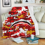 Africazone Premium Blanket - Kappa Alpha Psi Full Camo Shark Premium Blanket | Africazone
