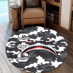 Africazone Round Carpet - Groove Phi Groove Full Camo Shark Round Carpet | Africazone
