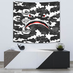 Africazone Tapestry - Groove Phi Groove Full Camo Shark Tapestry | Africazone
