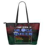 Africa Zone Leather Tote - Zeta Phi Beta Nutrition Facts Juneteenth  Special Leather Tote | Lovenewzealand.co
