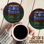 Africa Zone Coasters (Sets of 6) - Zeta Phi Beta Nutrition Facts Juneteenth  Special Coasters | Lovenewzealand.co
