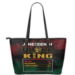 Africa Zone Leather Tote - Alpha Phi Alpha Nutrition Facts Juneteenth  Special Leather Tote | Lovenewzealand.co
