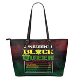 Africa Zone Leather Tote - Chi Eta Phi Nutrition Facts Juneteenth Leather Tote | Lovenewzealand.co
