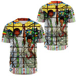 Africazone Clothing - Ethiopian Orthodox Flag Baseball Jerseys A7 | Africazone