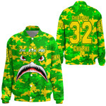 Africazone Clothing - Chi Eta Phi Full Camo Shark Thicken Stand-Collar Jacket A7 | Africazone