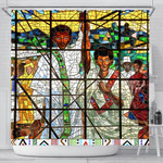 Africazone Shower Curtain - Ethiopian Orthodox Shower Curtain | Africazone
