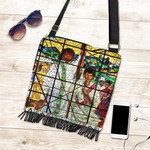 Africazone Crossbody Boho Handbag - Ethiopian Orthodox Crossbody Boho Handbag | Africazone
