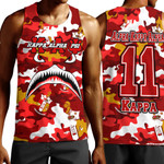 Africazone Clothing - Kappa Alpha Psi Full Camo Shark Tank Top A7 | Africazone