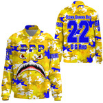 Africazone Clothing - Sigma Gamma Rho Full Camo Shark Thicken Stand-Collar Jacket A7 | Africazone