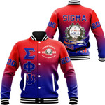 Sigma Phi Psi Gradient Baseball Jackets A31 | Africazone.store