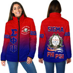 Sigma Phi Psi Gradient Women Padded Jacket A31 | Africazone.store