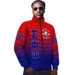 Sigma Phi Psi Gradient Padded Jacket A31 | Africazone.store