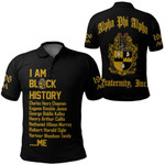 Alpha Phi Alpha Black History Polo Shirts A31 | Africazone.store