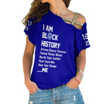 Zeta Phi Beta Black History One Shoulder Shirt A31 | Africazone.store