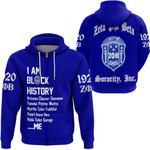 Zeta Phi Beta Black History Zip Hoodie A31 | Africazone.store