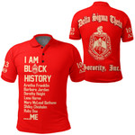 Delta Sigma Theta Black History Polo Shirts A31 | Africazone.store