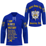 Sigma Gamma Rho Black History Hockey Jersey A31 | Africazone.store