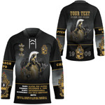 Africazone Clothing - Alpha Phi Alpha Motto Hockey Jersey A35 | Africazone