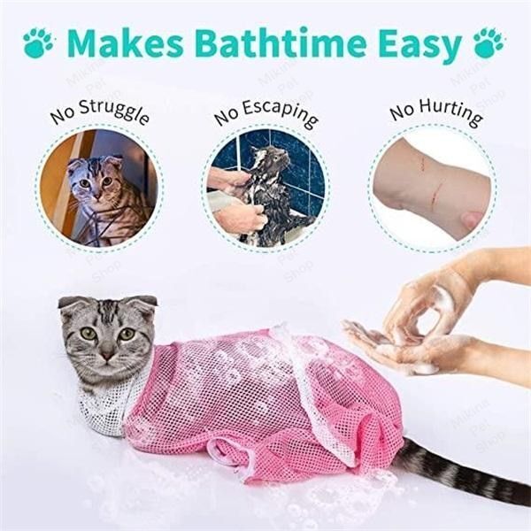 Mikina Pet® Multi-function Grooming Bath Bag - Mikina Pet Shop House