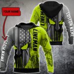 Customize Name Lineman Hoodie For Men And Women DD17052102