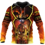 Brave Firefighter 3D All Over Printed Hoodie Shirt MP200302 - Amaze Style™-