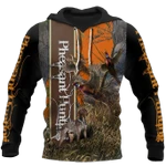 Pheasant Hunting 3D All Over Printed Shirts For Men And Women JJ100103 - Amaze Style™-Apparel