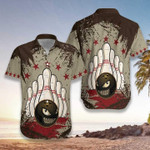 Vintage Bowling Ball Hawaiian Shirt | For Men & Women | Adult | HW2927