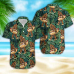 Tropical Bigfoot Carrying Hotdog Camping Hawaiian Shirt | For Men & Women | Adult | HW3155