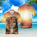 Jesus Is Risen Lion Hawaiian Shirt | For Men & Women | Adult | HW8016