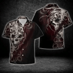 Shoulder Wrap Skull Hawaiian Shirt | For Men & Women | Adult | HW1743