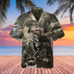 Caribbean Skull Pirate Ghost Ship Hawaiian Shirt | For Men & Women | Adult | WT1118