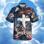 Jesus One Nation Under God Hawaiian Shirt | For Men & Women | Adult | HW3549