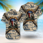Liberty or Death Come And Take It Skull Texas Hawaiian Shirt | For Men & Women | Adult | HW8032