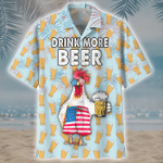 Chicken Beer Hawaiian Shirt | For Men & Women | Adult | HW7236