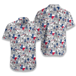 Texas Pattern Hawaiian Shirt | For Men & Women | Adult | HW7019