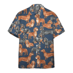 Dachshunds Dogs Hawaiian Shirt | For Men & Women | Adult | HW6443
