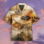 World Of America Tanks Veteran Hawaiian Shirt | For Men & Women | Adult | HW4953