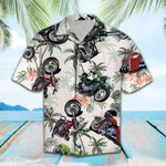 Motorbike Tropical Vintage Hawaiian Shirt | For Men & Women | Adult | HW6580