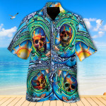 Colorful Skulls Hawaiian Shirt | For Men & Women | Adult | HW6599
