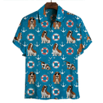 Basset Hound Hawaiian Shirt | For Men & Women | Adult | HW7581