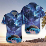 Blue Ice Dragons Art Hawaiian Shirt | For Men & Women | Adult | HW7273
