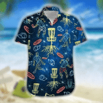 Neon Disc Golf Hawaiian Shirt | For Men & Women | Adult | HW7089